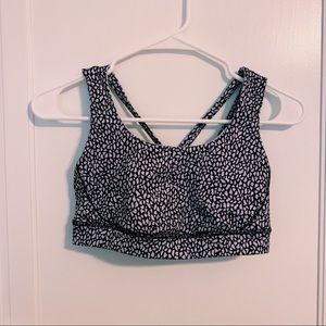 •Lululemon• purple miss mosaic lilac sports bra